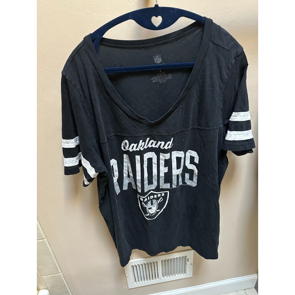 Torrid Licensed NFL Raiders Short Sleeve Size 1X